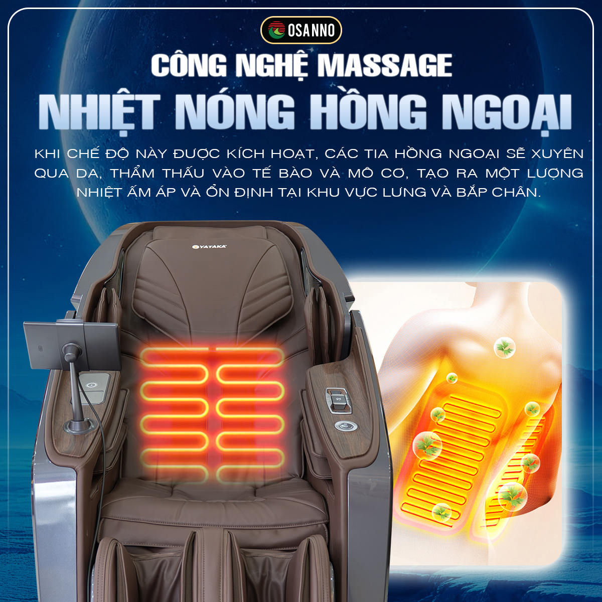 Ghế massage cao cấp Iyashi