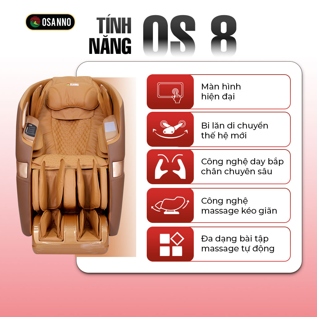 Ghế massage Osanno OS 8