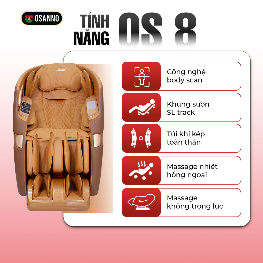Ghế massage Osanno OS 8