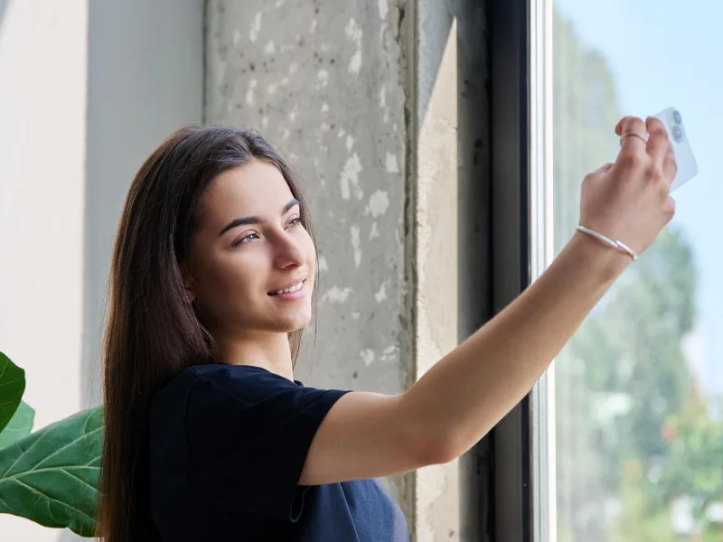 Chọn kiểu tóc và góc chụp phù hợp
