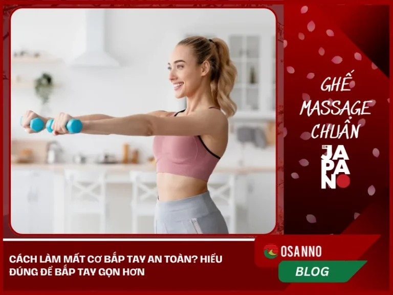 Cách làm mất cơ bắp tay an toàn? Hiểu đúng để bắp tay gọn hơn